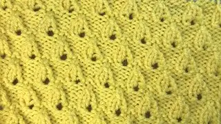 TUTORIAL | Puntada de Gotitas #agujas #palitos #puntadagotitas
