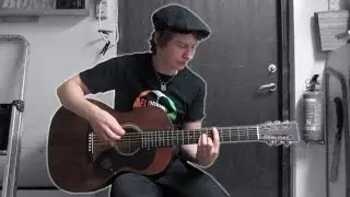 Recording King ROS 606 2005 Acoustic Guitar - Fixing