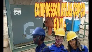 Kompressor Screw Atlas copco GA 11+