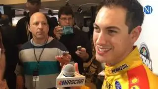 Joey Logano talks about the 500 at Media Day #ghnascar