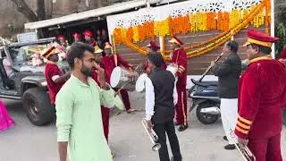 Tum agar saath dene k wada karo on brass band Indian wedding baraat @Pavanbrassbandhyd 