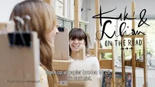 Kiek en Lil on the road: naaktmodel schilderen | AMAYZINE.COM