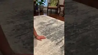 BLONDBENJO 5x7 Faux Silk Area Rug with Non Slip Backing Stain Resistant washable for B0C3ZXVQPK