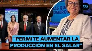 NovaAndino Litio: Ministra Williams celebra acuerdo Codelco-SQM y dice que 