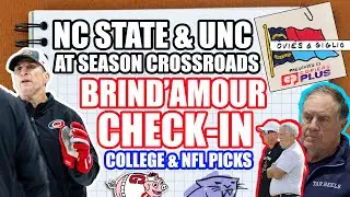 Doeren downplays retirement talk | NC State & UNC at season crossroads | Brind'Amour convo
