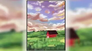 Drawing of a Field/ Sketchbook Pro