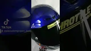 KYT TTC REPAINT BY REQUEST #indonesia #paintart #painting #helmet #kythelmet #repainting #fyp