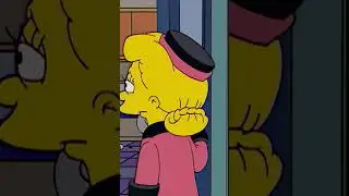 School Rumors & Pink Coat Girl #shorts #simpsons