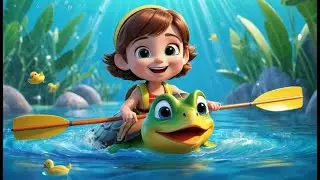 Rema, rema, rema tu barca Una aventura de ensue&ntilde;o en el r&iacute;o | Canci&oacute;n Infantil | Rima en Espa&ntilde;ol