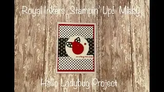 Hello LadyBug Stamp Set Stampin Up!