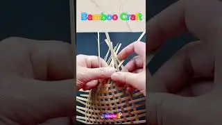 Bamboo Basket | Animals And DIY | #bambooart #bamboocraft #viralvideo #bamboo