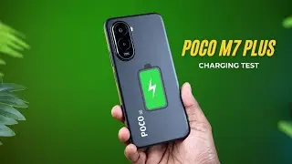 POCO M7 Plus Charging Test ⚡️ 7000mAh Battery 🔋 33W Fast Charging Speed
