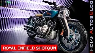 Royal Enfield Shotgun 650 | Cruiser Sibling of Interceptor & Continental GT | IndianAutosBlog