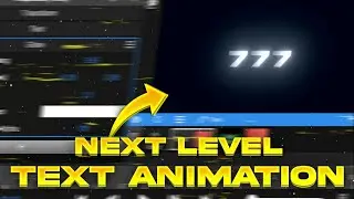 Text Animation Like 777 On Android & iOS | Node Video Tutorial | 777