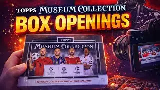 Topps museum collection!!! Search for the coldest cards going 🥶