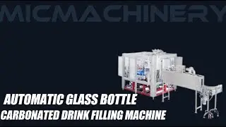 Automatic Glass Bottle Carbonated Drink Filling Machine of 2025 Chinese Manufacture.Machine