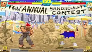 Gouki VS Sagat & M Bison I Marvel vs Capcom Maximum