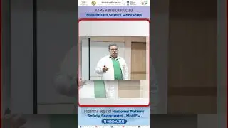 Emergency Medicine, AIIMS Patna organized a two-day workshop on &ldquo;Medication Safety&rdquo; for MBBS interns