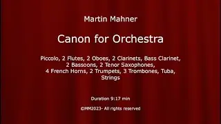 Canon for Orchestra