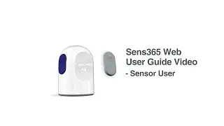 [CareSens Air] Sens365 Web User Guide Video - Sensor User
