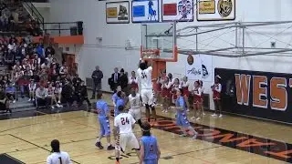 Devante Doutrive to Brandon Huffman for THE FLUSH!!!