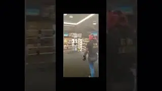 Claressa Shields dropped in sparring by male boxer a few years ago