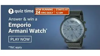 Amazon Daily Quiz Today Answers | 18 March 2021