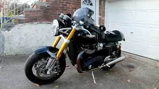 2021 Thruxton RS - Current Mods / Gear! & Squid Game Latte (Dal Go Na)
