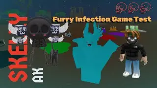 Playing FURRY INFECTION GAME TEST on ROBLOX 🤣 