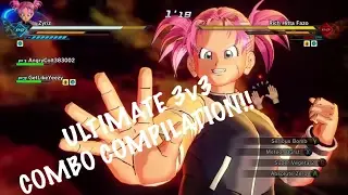 ULTIMATE 3v3 Combo Compilation!! Ft The AngryColt and GetLikeYeezy! Dragon Ball Xenoverse 2!!