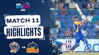 Adani DPLT20 | Match 11 Highlights - North Delhi Strikers vs Purani Dilli 6