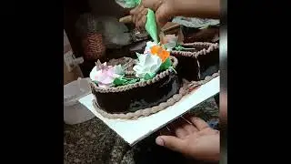 5 Numbar cake 5numbar cake desing  5numbar cake decoreting How to make 5numbar cake 5numbar cake.