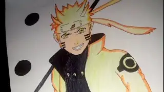 Naruto Sage Six Paths Drawing || creative art creative art|| #art #artproject #artwork #creativeart 