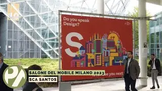 Salone del Mobile Milano 2023 - SCA Santos - Programa Pedro Alc&acirc;ntara - 05.05.23