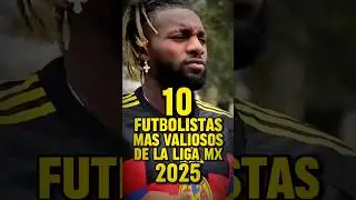 Los Futbolistas MAS VALIOSOS de la Liga MX 2025 #deportes #futbol #ligamx