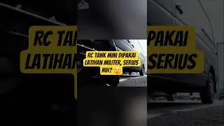 RC Tank Mini Dipakai Latihan Militer, Serius Nih? 😲