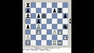Tal, Mihail vs Hecht, Hans Joachim | Varna Chess Olympiad Final A 1962, Bulgaria