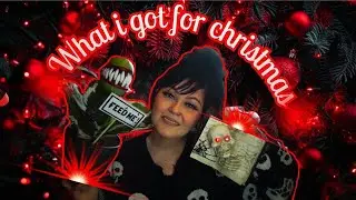 What i got for christmas 2025 #christmas #whatigotforchristmas #haul #fypyoutube #horror #homedecor