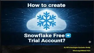 Как создать бесплатную пробную учетную запись Snowflake в 2025 году