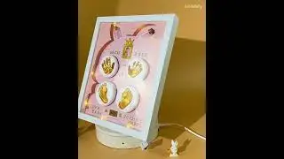 Baby Handprint And Footprint Frame Kit | Gift for new born - Homafy