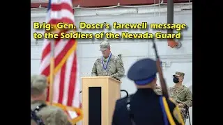 Brig. Gen. Doser's farewell message
