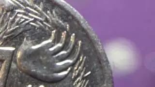 Australian Error Coins - 2001 Flamingo & 5 Cent Die Cracks