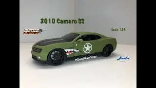 2010 Chevy Camaro SS (Flying Tigers) Diecast by Jada | Big Time Muscle | Unboxing & Review | Army