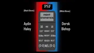PSF2: Aydin Haley (0-0) vs Derek Bishop (0-1) [11/18/23]