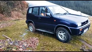 😓⛈️ATASCADO, Mucha Agua y Barro | Nissan Terrano 2