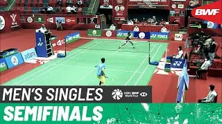 Syed Modi India International 2022 | Arnaud Merkle (FRA) vs Mithun Manjunath (IND) | SF