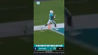 Kenyan Drake was in his BAG&hellip; 42-Yard TD 😳