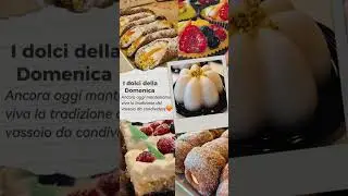 I Dolci della Domenica ! Si consiglia la prenotazione .Basile pasticceri