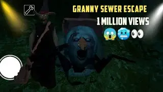 Granny Sewer Escape😳😱👀 in Granny Game #granny #gaming #videoviral #subscribe #sipaidargranny
