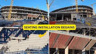 Spotify Camp Nou Update 2026 - Slats, Seating & Final Phase Progress
